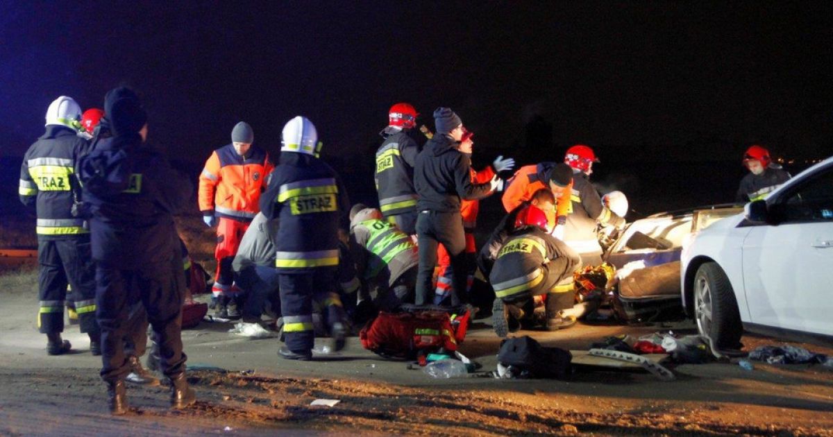 аварія з українцями в Польщі_3 / © Fakt24