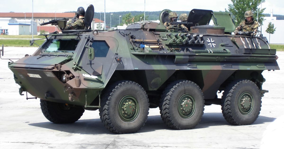 Немецкие бронемашины Fuchs/Иллюстративный фото