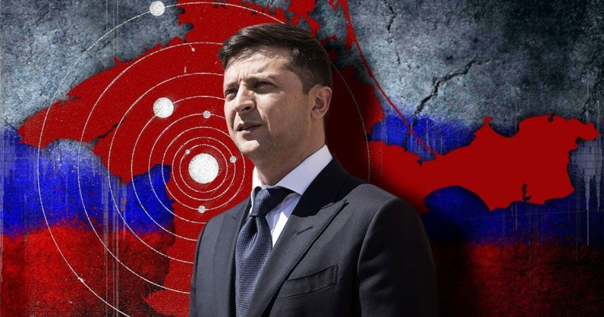 Тень крымского "референдума" на президенте Зеленском