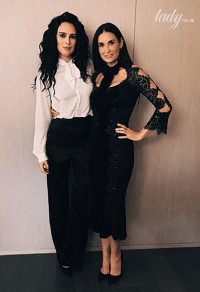 Демі Мур з дочкою Румер Вілліс / © Instagram Деми Мур