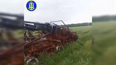 Окупанти показали знищену ударом ЗСУ установку "С-300" під Бердянськом