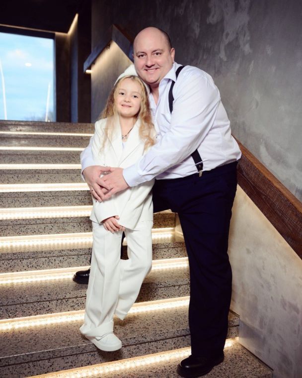 Юрий Ткач с дочерью / © instagram.com/yuriy_tkach