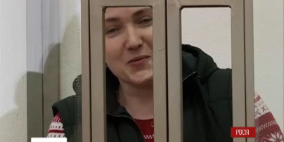 Надія Савченко із-за грат привітала з Днем народження Кольченка