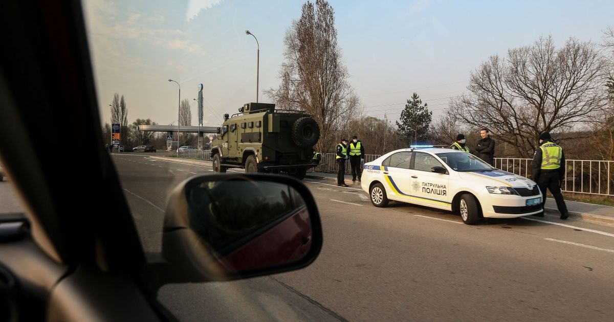 Від 16 квітня на в'їздах до Києва буде діяти посилений контроль