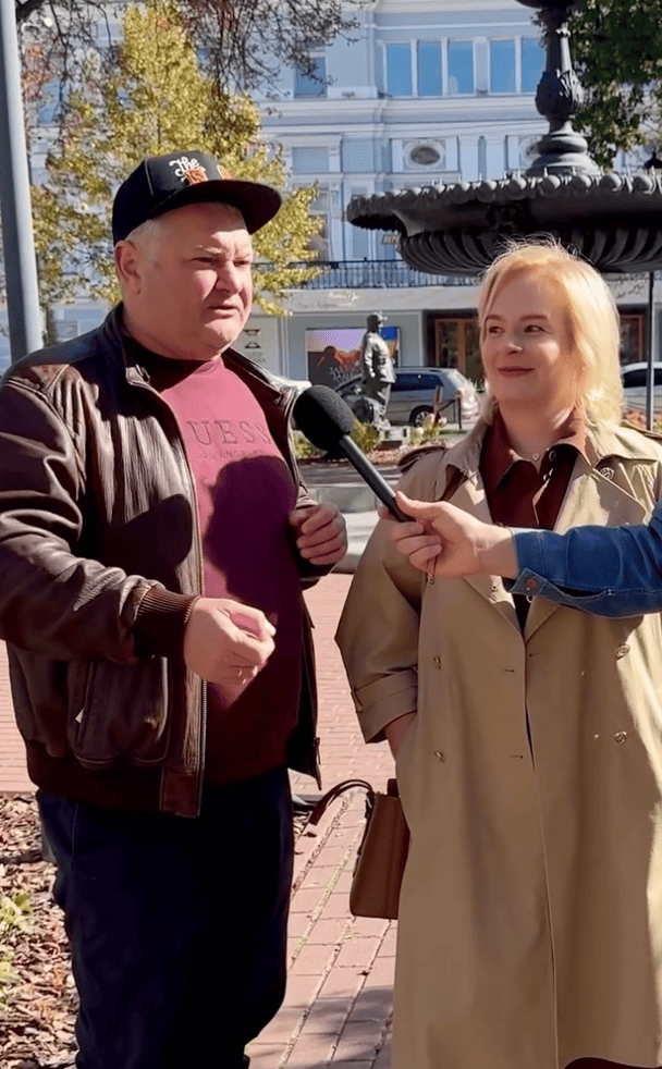 Назар Задніпровський і його дружина Ірина / © скриншот