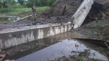 Тепер жителі Троїцького на невизначений час заблоковані / © Офіційний сайт Геннадія Москаля