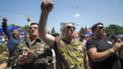 Сторонники Демократической партии олигарха Владимира Плахотнюка протестуют против нового правительства Молдовы