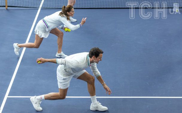 Принцеса Уельська та чемпіон Вімблдону Роджер Федерер на корті Всеанглійського клубу лаун-тенісу, Вімблдон / © Getty Images