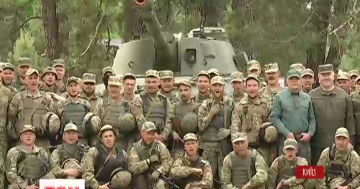 Нацгвардия отметила вторую годовщину своего первого боя под Семеновкой