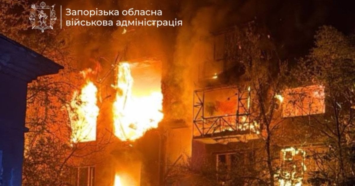 Удар по Запоріжжю 12 липня
