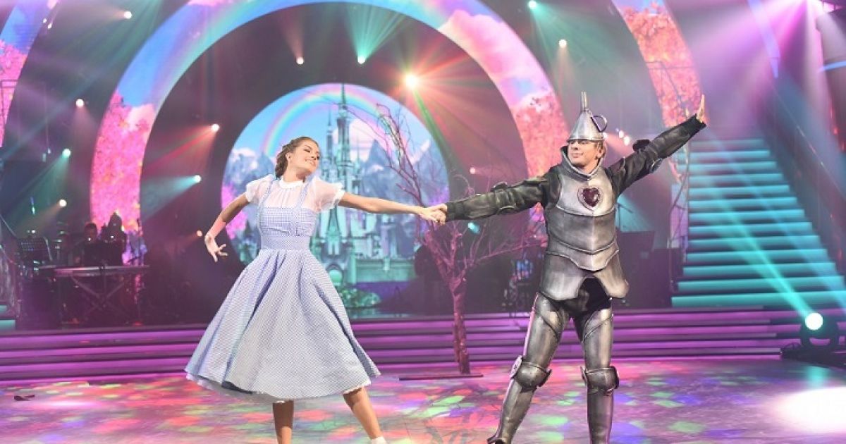 Дмитро Комаров та Олександра Кучеренко / © прес-служба каналу "1+1"