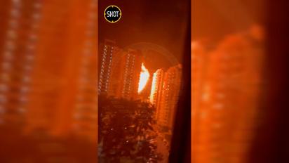 Дрони атакували Московську область: "прильоти" зняли на відео