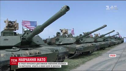 Учения НАТО с участием Украины стартовали в Грузии