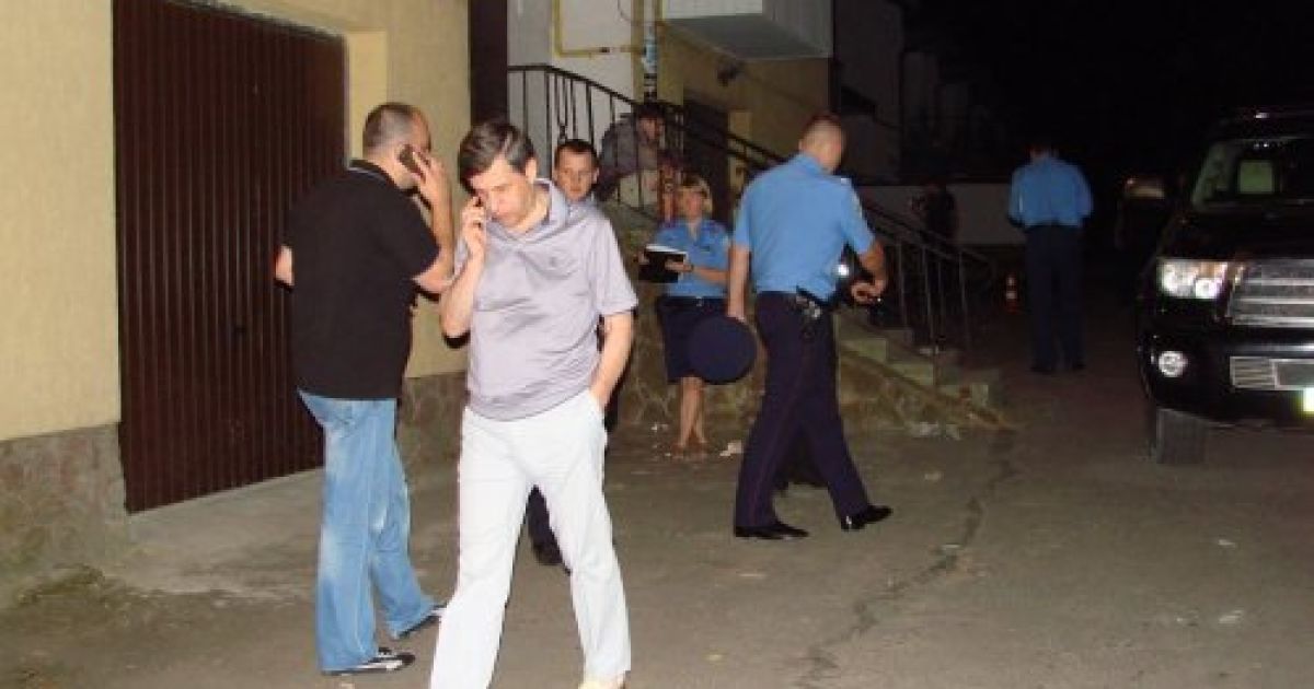 На место происшествия приехали правоохранители / © zaxid.net