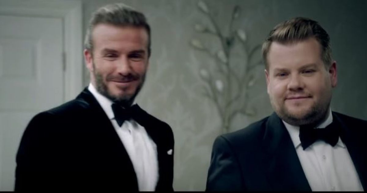 Девід Бекхем "побився" з відомим коміком через роль Джеймса Бонда