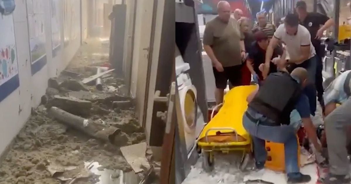 ТЦ Нікополя після обстрілу 11 вересня / Колаж: ТСН.ua