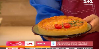 Как приготовить картофельный пирог с моцареллой – Рецепты "Сниданка"