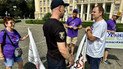 В Ужгороді поліція зупинила акцію протесту словаків на підтримку України