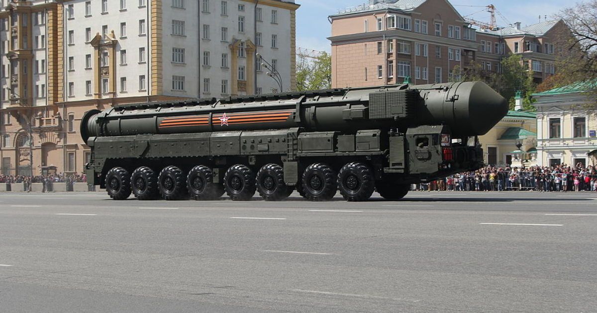 Межконтинентальная баллистическая ракета "Ярс". Фото иллюстративное