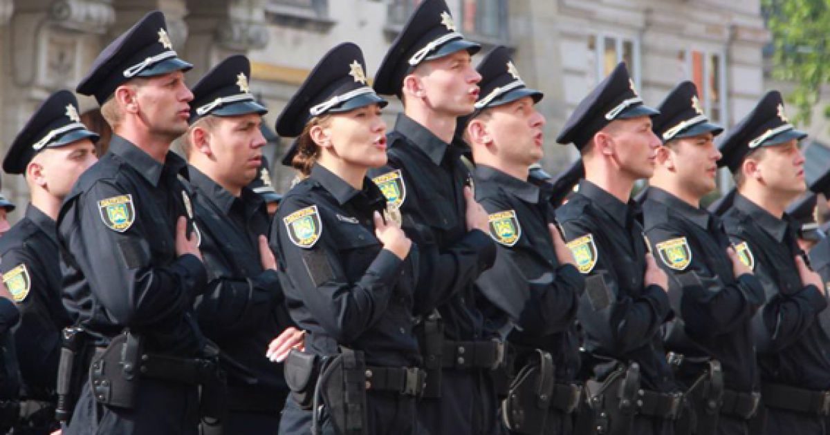 Львовская новая полиция приняла присягу / © Пресс-служба МВД Украины