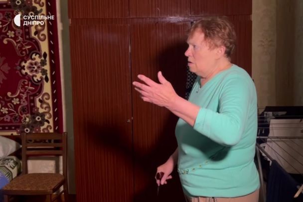 Мешканка Кривого Рогу розповіла про момент ракетного удару. Фото: "Суспільне Дніпро".
