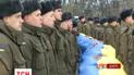 Невідомих українських воїнів, які загинули в зоні АТО, поховали у Дніпрі