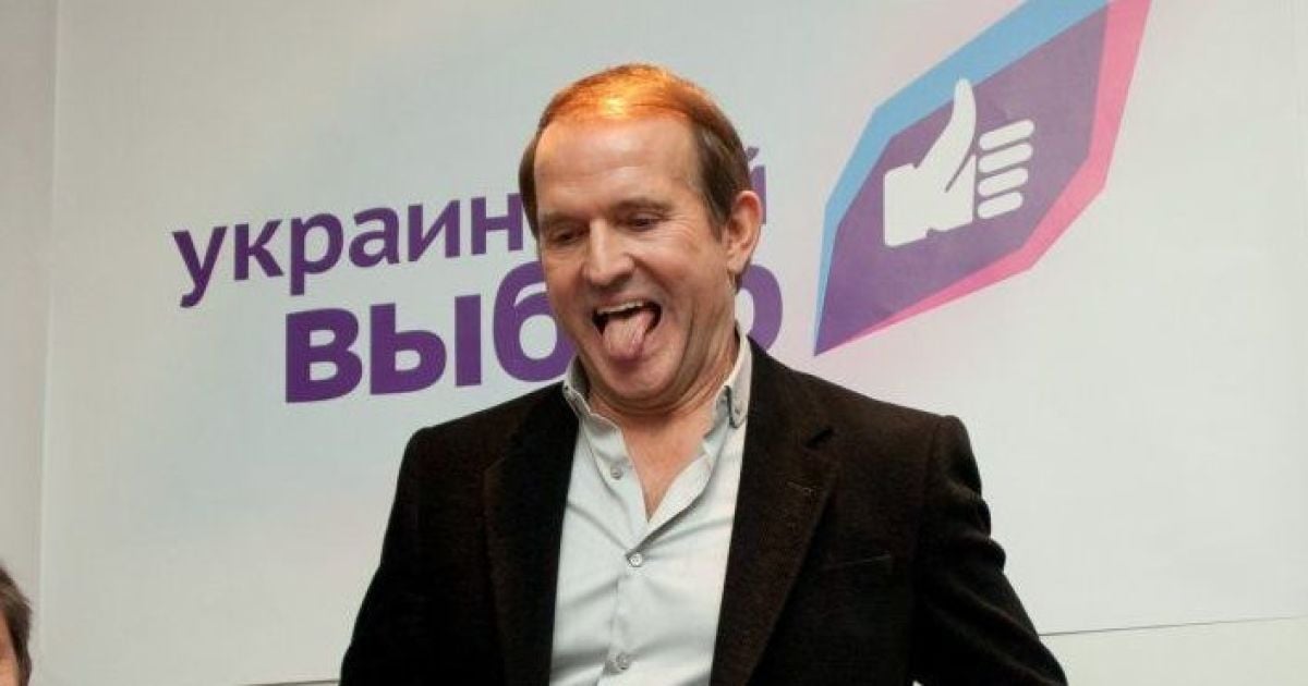 Медведчук признался, что его бизнес в России записан на жену из-за американских санкций