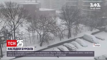 Новости мира: в Польше из-за снегопадов со шквальным ветром пострадали по меньшей мере 2 человека