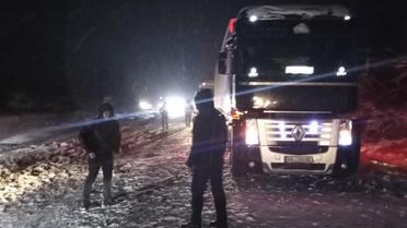 негода дороги Миколаївська область 27 січня_1 / © Управление ГСЧС в Николаевской области