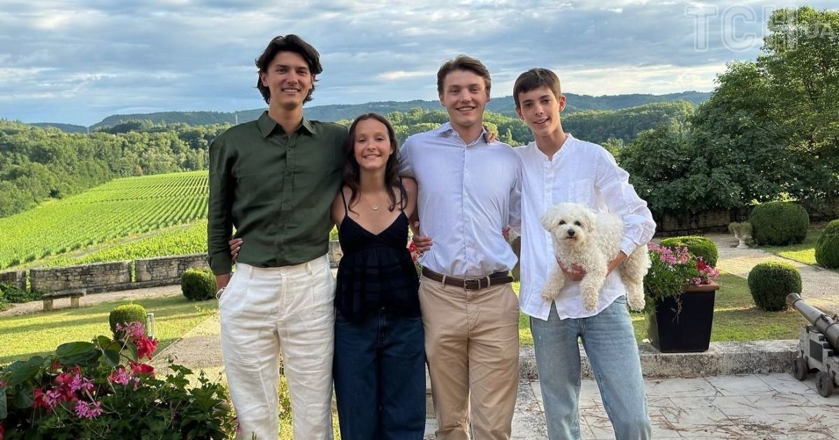 Дети принца датского Иоахима: Николай, Афина, Феликс и Хенрик