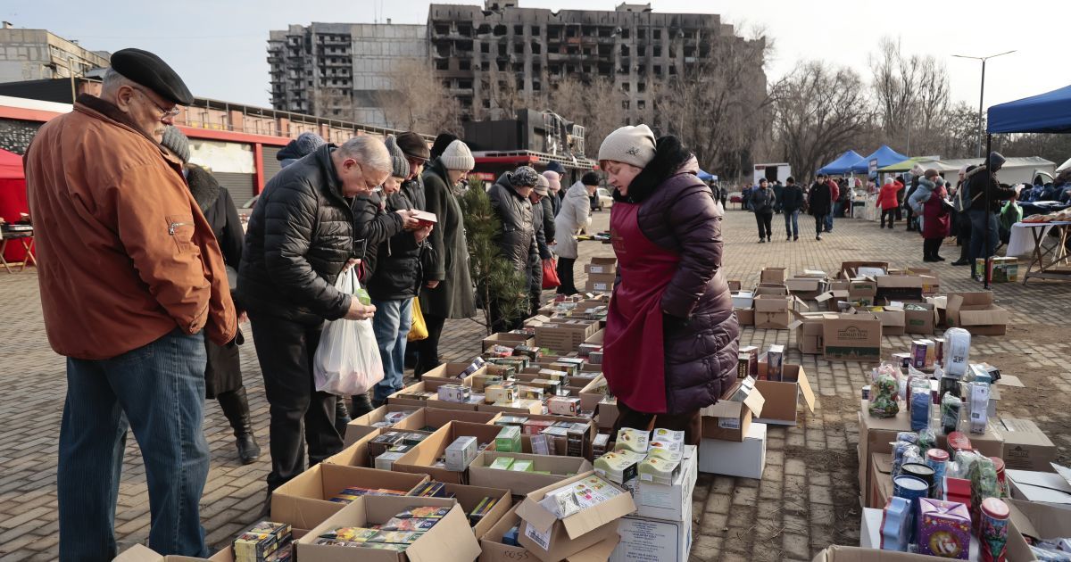 Оккупированный Мариуполь