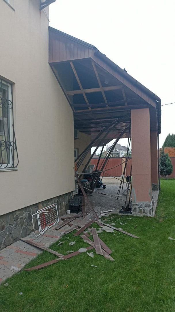 Наслідки ворожої ракетної атаки на Київщину / Фото: поліція Київської області