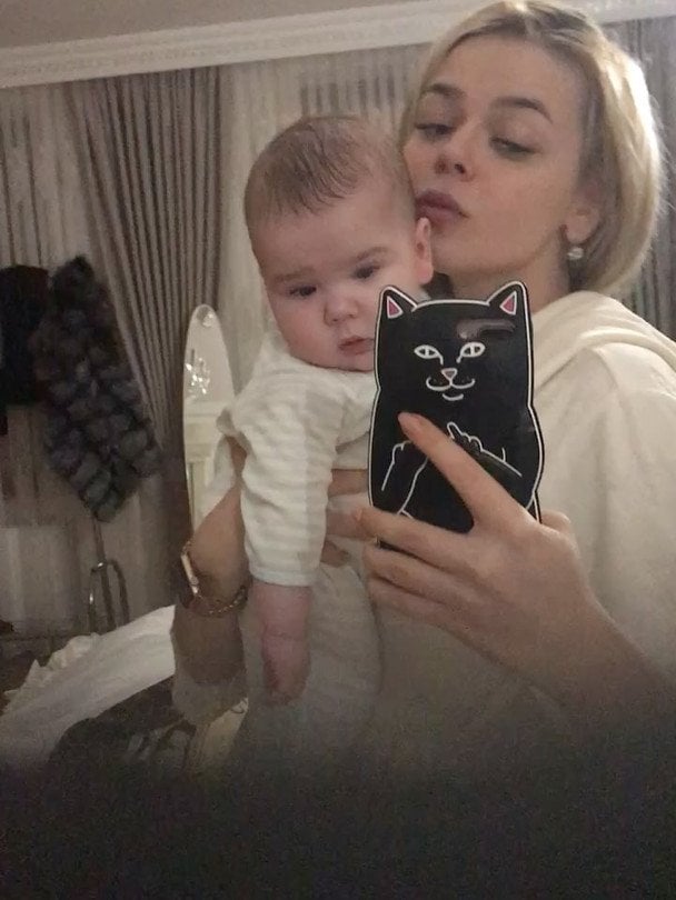 Аліна Гросу з молодшим братом / © instagram.com/alina_grosu