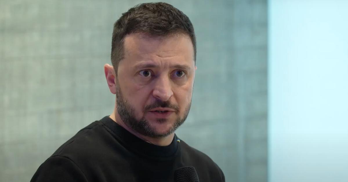 Президент Украины Владимир Зеленский/Скриншот с интервью