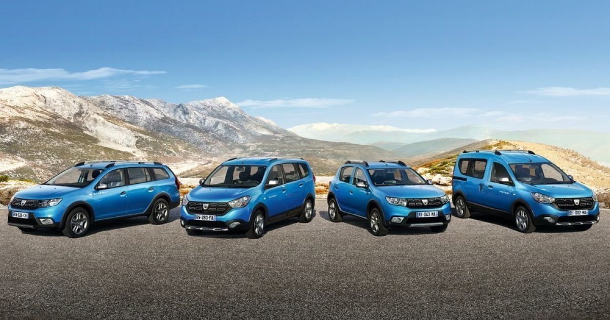 Dacia Logan MCV Stepway, Lodgy Stepway, Sandero Stepway и Dokker Stepway