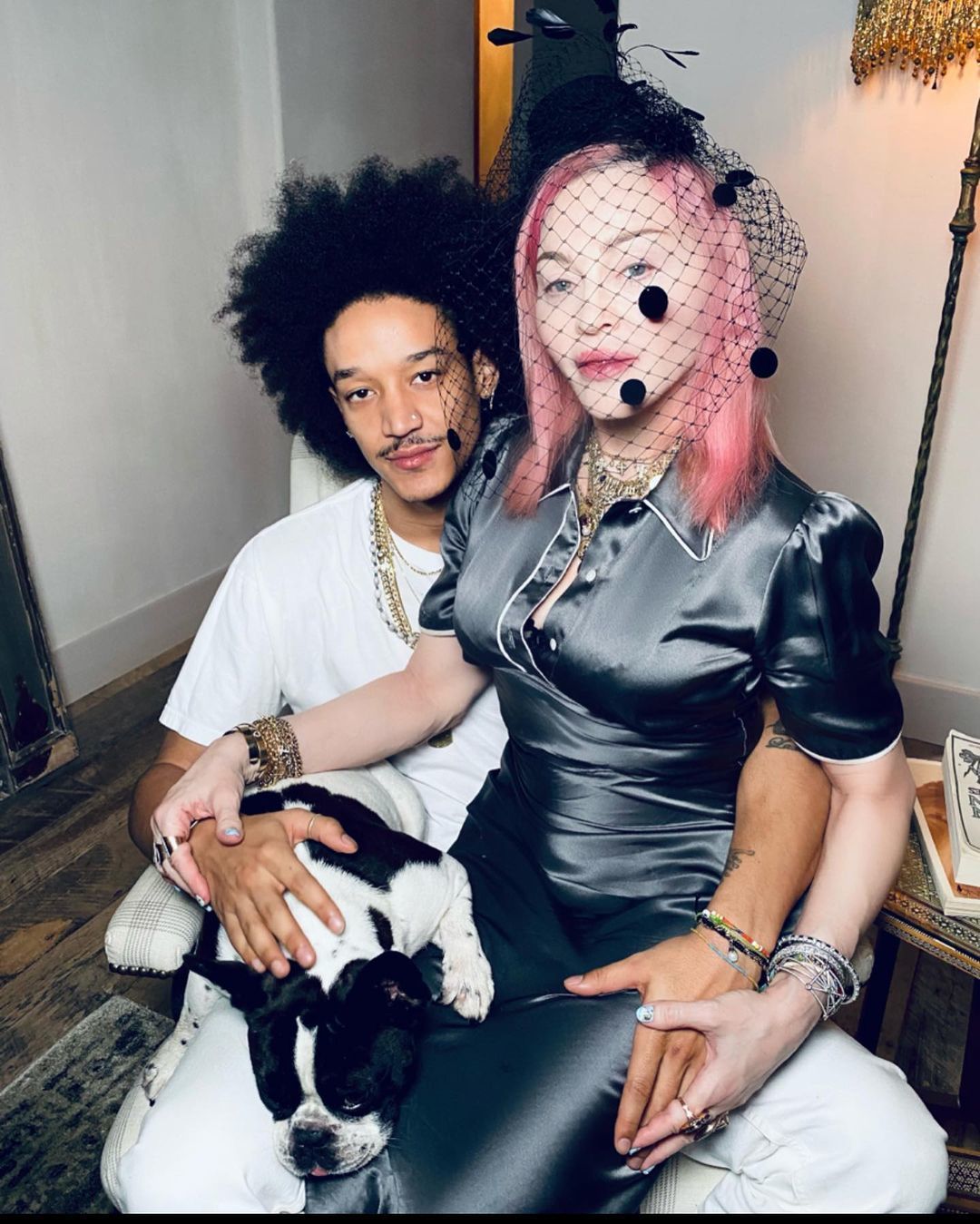 Мадонна и Охломалик / © instagram.com/madonna