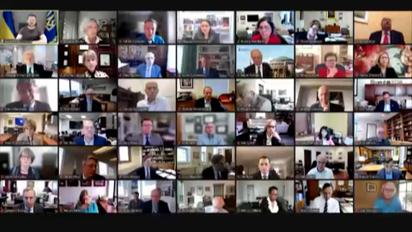 Владимир Зеленский поговорил со студентами крупнейших американских университетов о выборе