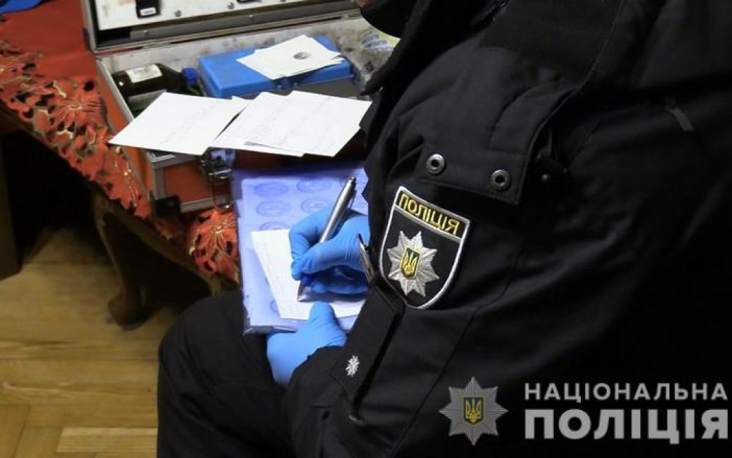 Фото з місця вбивства / © ГУ Національної поліції в Києві