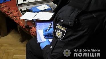 Фото з місця вбивства / © ГУ Національної поліції в Києві