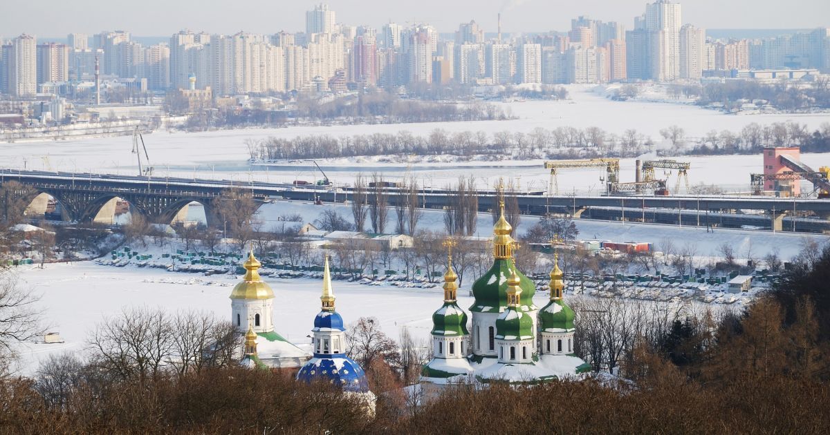 Зимний Киев