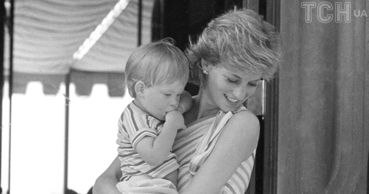 Принцесса Диана и принцы Гарри и Уильям