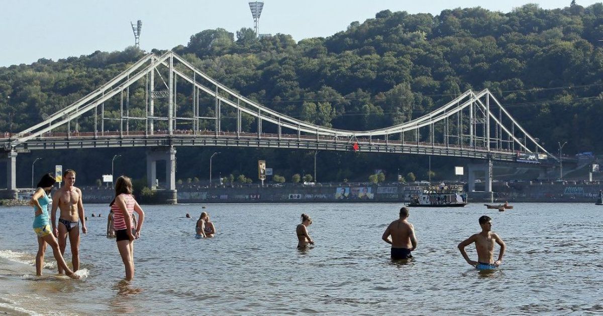 Где в Киеве можно купаться и загорать: интерактивная карта безопасных пляжей