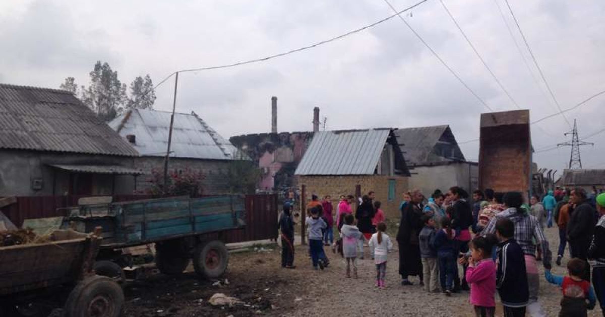 Криминальные разборки цыган в Мукачево: кровавое убийство и масштабный пожар / © Mukachevo.net