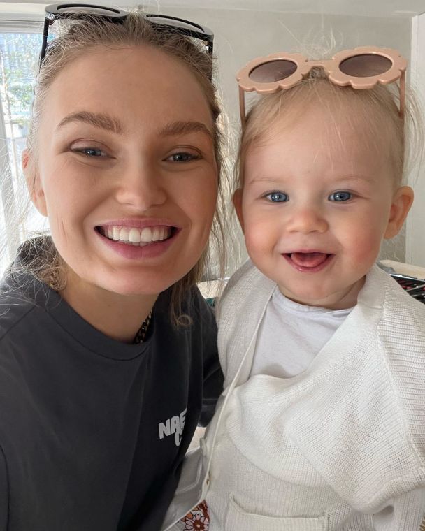 Ромі Стридж з донькою / © Instagram Ромі Стридж