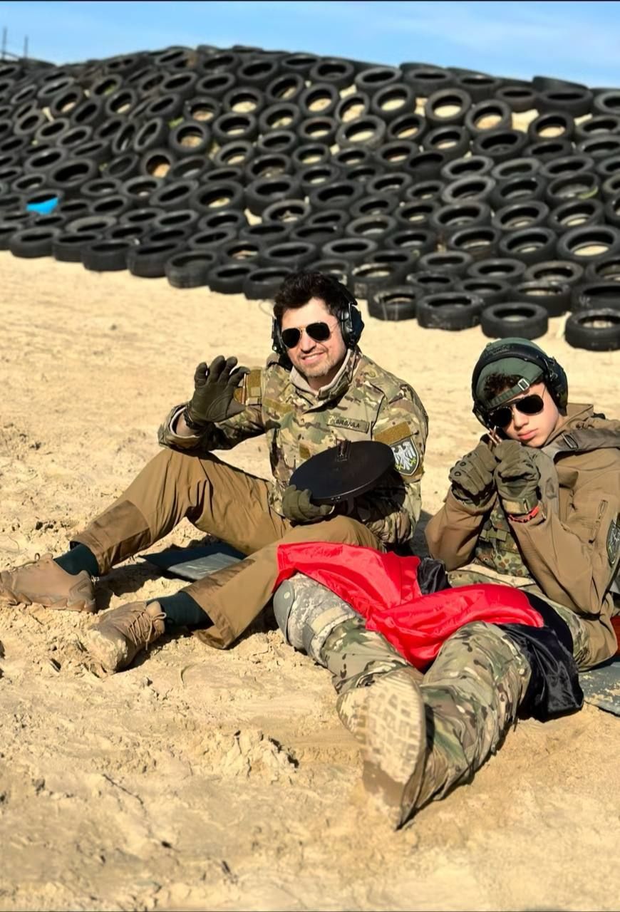 Андрей Джеджула с сыном / © instagram.com/djedjula