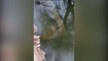 Під Гадячем на Полтавщині в річці втопився російський танк