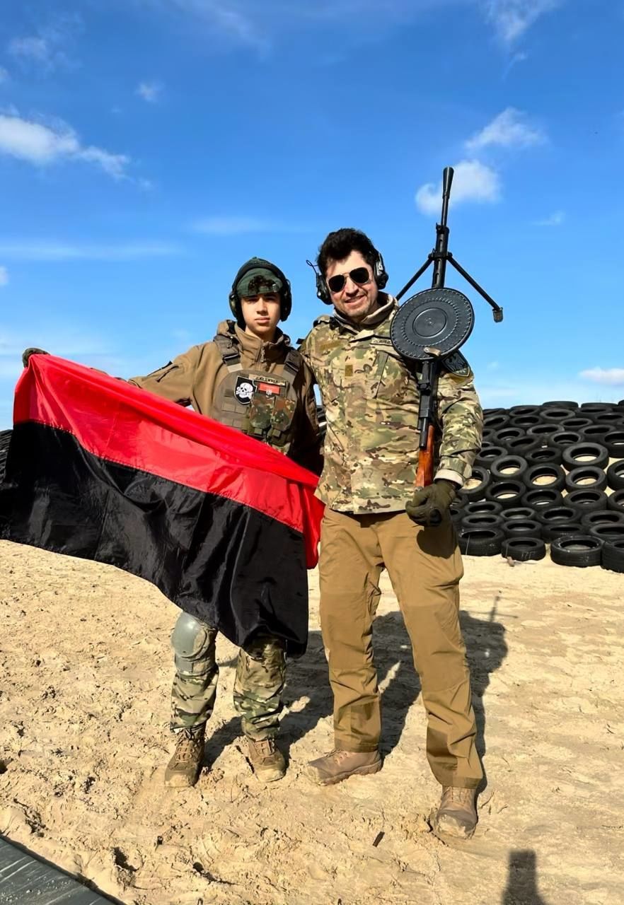 Андрей Джеджула с сыном / © instagram.com/djedjula