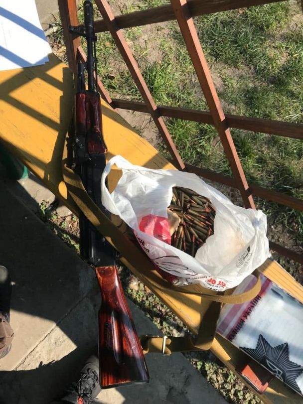 Удалено у злоумышленников оружие