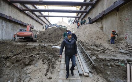 Кличко запевнив, що метро на Виноградар буде збудовано вчасно