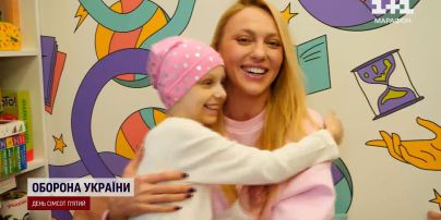 Растрогала всех! "1+1" помог осуществить мечту маленькой пациентки Института рака